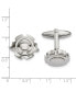 ფოტო #2 პროდუქტის Stainless Steel Polished Cufflinks