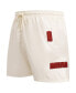 Men's Cream Miami Heat Triple Tonal Woven Shorts