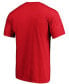 ფოტო #3 პროდუქტის Men's Red New York Rangers Team Primary Logo T-shirt