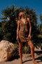 Фото #1 товара Мини-юбка со скрещенными шнурками ZARA
