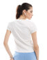 Фото #3 товара Stradivarius 'bella praia' baby tee in white