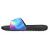 Фото #3 товара Puma Cool Cat Dark Prismatic Bx Slide Womens Blue, Multi Casual Sandals 3836320