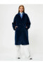 Фото #3 товара Пальто Koton Oversize Buttoned Wrap ed Soft Texture