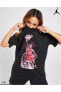 Jordan Sport Graphic Tee Oversize Siyah Kadın T-shirt