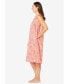 ფოტო #3 პროდუქტის Plus Size Print Sleeveless Square Neck Lounger