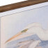 Painting DKD Home Decor Fir Crystal 70 x 50 x 2 cm Heron (4 Pieces)