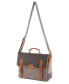 Mountain Wood Canvas Messenger Bag