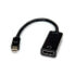 VALUE Video- Audio-Adapter - DisplayPort HDMI - Mini m - Adapter - Digital/Display/Video