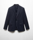 ფოტო #1 პროდუქტის Men's Stretch Fabric Slim-Fit Suit Blazer