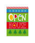 Holli Conger Winter Wishes Open House Canvas Art - 19.5" x 26"