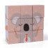 Фото #5 товара EUREKAKIDS Wooden cube puzzle - musical animals