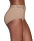 Flattering Lace Stretch Brief Underwear 13281, also available in extended sizes