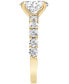 Certified Lab Grown Diamond Oval Bridal Set (3-3/8 ct. t.w.) in 14k Gold