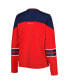 Футболка Tommy Hilfiger женская красная модель Washington Capitals Abigail V-Neck Красный, M - фото #2