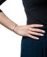 ფოტო #2 პროდუქტის Black Sapphire Open Link Bracelet (8-1/10 ct. t.w.) in Sterling Silver