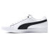 Фото #3 товара Puma Smash V2 L Lace Up Womens Black, White Sneakers Casual Shoes 36520801