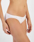 ფოტო #2 პროდუქტის Women's Cotton Pointelle Bikini Underwear 100181117, Created for Macy's