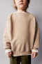 Sweatshirt with seam details