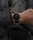 Фото #5 товара Наручные часы Citizen Drive Men's WDR Black Stainless Steel Bracelet Watch 41mm.
