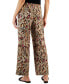 Фото #2 товара Women's Printed Knit Pull-On Pants, Created for Macy's
