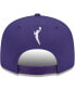 Фото #5 товара Men's Phoenix Mercury White, Purple 2022 Wnba Draft 9Fifty Snapback Hat