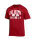 ფოტო #3 პროდუქტის Men's Crimson Oklahoma Sooners Arch Pill T-shirt