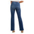 Фото #3 товара Jordache Mid Rise Bootcut Jeans Regular and Short Inseam Women's 12 Blue Pull-On