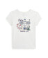 ფოტო #1 პროდუქტის Big Girls Campus-Graphic Cotton Jersey Tee