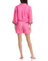 Фото #2 товара Beulah 2Pc Linen-Blend Shirt & Short Set Women's