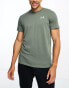 Фото #1 товара Under Armour embossed logo heavyweight t-shirt in green