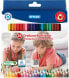 Фото #3 товара Цветные карандаши треугольные 24 цвета в длинной упаковке Stylex
