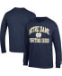 ფოტო #2 პროდუქტის Men's Navy Notre Dame Fighting Irish High Motor Long Sleeve T-shirt