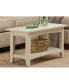 Фото #2 товара Shaker Cottage Bench with Shelf, Sand