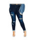 ფოტო #1 პროდუქტის Women's Asha Rip Corset Skinny Jean
