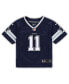 ფოტო #3 პროდუქტის Boys and Girls Infant Micah Parsons Navy Dallas Cowboys Game Jersey