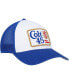 Men's White, Blue Colt 45 Valin Trucker Snapback Hat