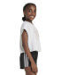ფოტო #3 პროდუქტის Big Girls Sleeveless Box Heather T-shirt