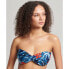 Купальник бандо Superdry Vintage BandeauNh Bikini Top Indo Leaf Blue, XL - фото #4