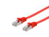 Фото #2 товара Equip Cat.6A U/FTP Flat Patch Cable - 3.0m - Red - 3 m - Cat6a - U/FTP (STP) - RJ-45 - RJ-45