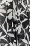 Фото #8 товара Блуза из полупрозрачной ткани с цветочным принтом ZARA