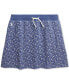 ფოტო #1 პროდუქტის Big Girls Floral Quilted Double-Knit Skirt