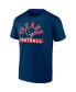 Фото #1 товара Men's Navy, White Houston Texans Two-Pack 2023 Schedule T-shirt Combo Set