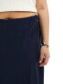 Nobody's Child Plus Mila midaxi skirt in navy