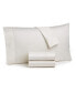 Фото #11 товара Sleep Luxe 800 Thread Count 100% Cotton 4-Pc. Sheet Set, Full, Created for Macy's
