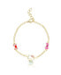 Фото #1 товара Браслет Hello Kitty Bow Charm 18 Gold Plated