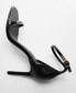 Фото #5 товара Women's Patent Leather-Effect Strap Sandals