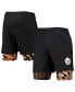 Фото #1 товара Men's Black Pittsburgh Steelers Running Shorts