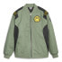 Фото #1 товара Puma Pl Garage Crew Full Zip Jacket Mens Green Casual Athletic Outerwear 6210340