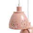 Ceiling Light 20 x 20 x 95 cm Pink Metal