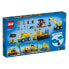 LEGO Work And Crane Trucks With Demolition Ball Construction Game